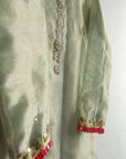 Aasha Empress - Minty Green & Emerald