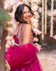 Amaani Mirror Lengha & Choli