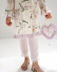 Mini Lilly Blazer Set - Pearl & Lilac