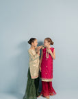 Aasha Empress - Minty Green & Emerald