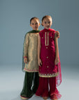 Aasha Empress - Minty Green & Emerald