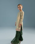 Aasha Empress - Minty Green & Emerald