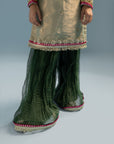 Aasha Empress - Minty Green & Emerald