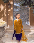 KIARA – Mustard & Royal Purple Set