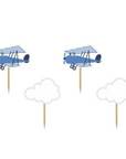Little Plane Cupcake Toppers