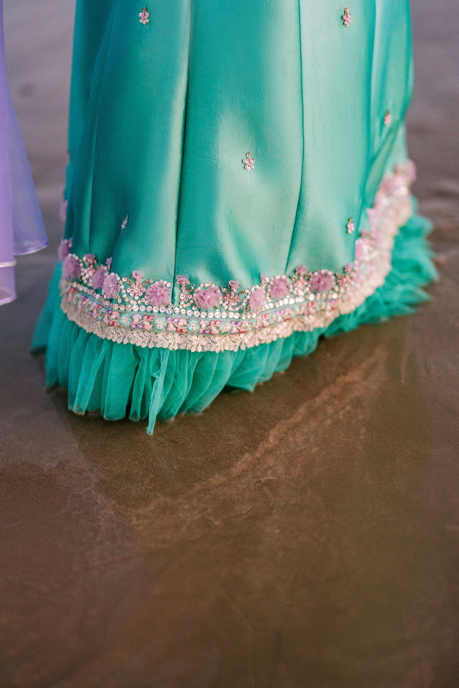 Ariel Rose Luxury Ombré Lengha