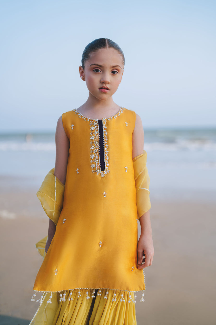 Lela Mayun Statement Gharara & Kurti Set