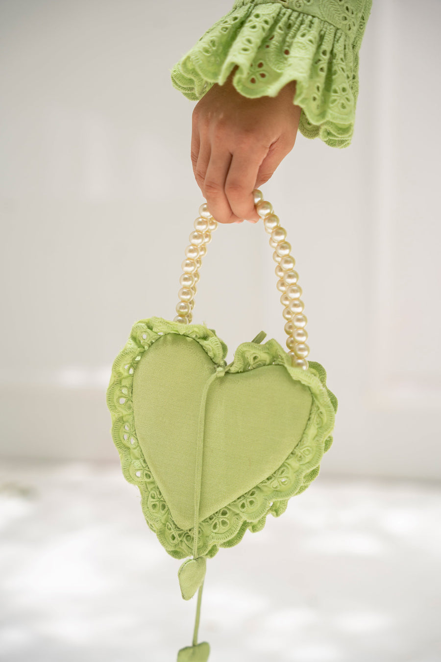 The Little Love Bag - Kiwi Green