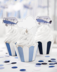 Little Plane Cupcake Toppers