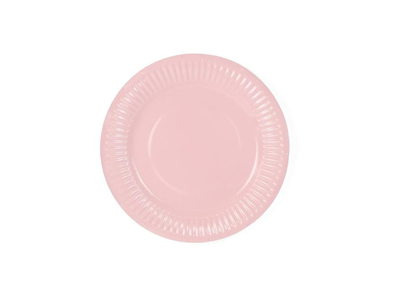 Powder Pink Plates
