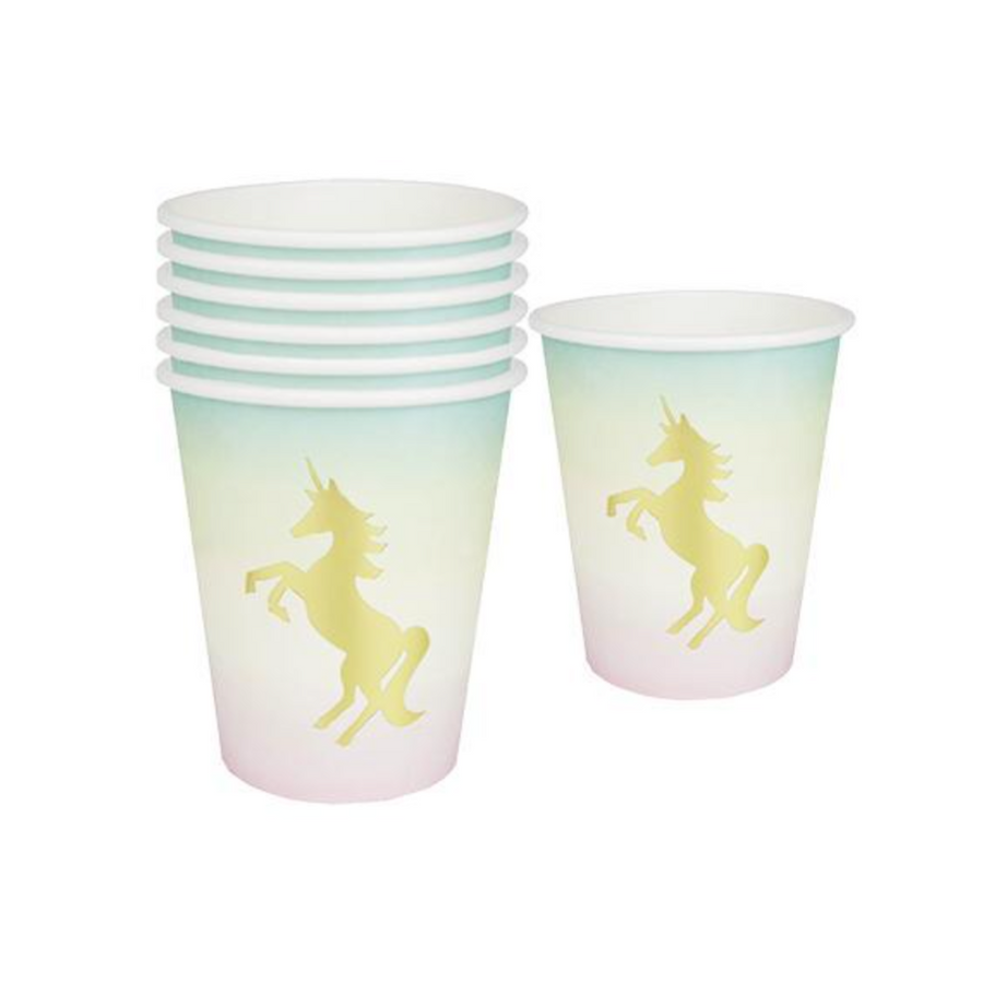 We Love Unicorns Cups