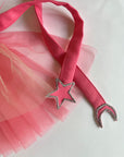 Moon Star Party Cape - Pink & Mint